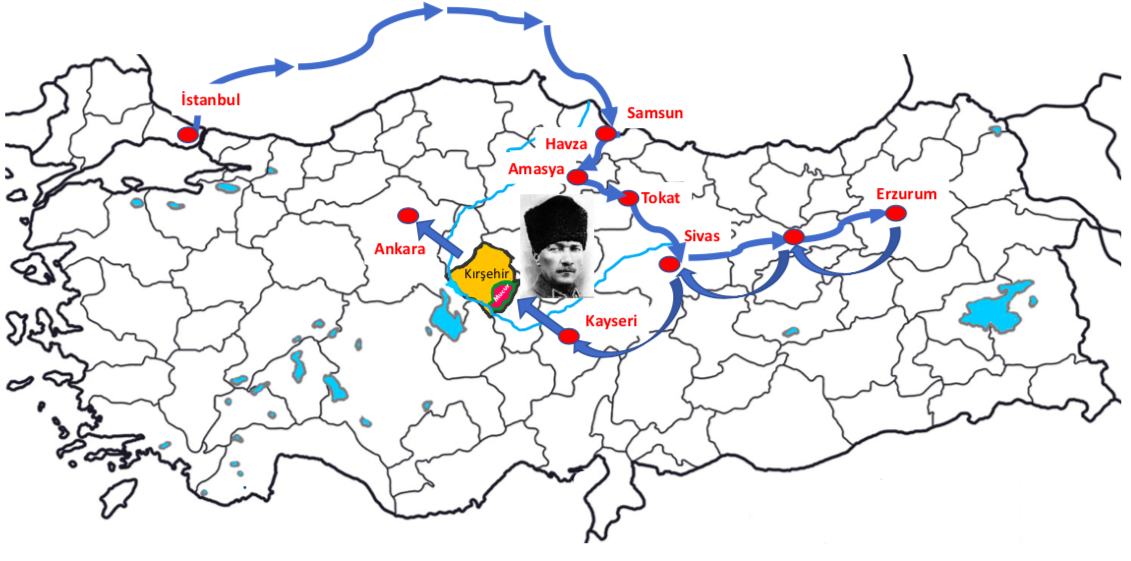 Atatürk'ün Anadolu Rotası